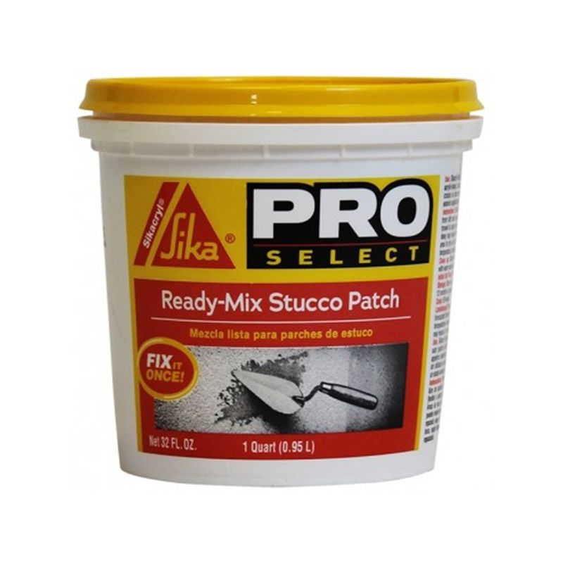 Sika Sikacryl PRO SELECT Series 503333 Patch, White, 1 qt, Container White