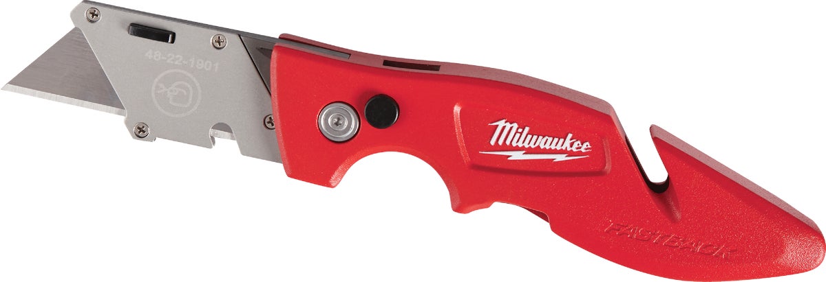 Folding　FASTBACK　Buy　Milwaukee　Fixed　Utility　Knife　Red