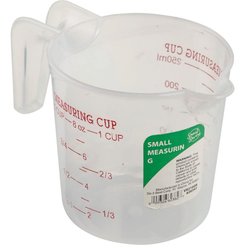 Buy Smart Savers Measuring Cup 1 Cup, White (Pack of 12)
