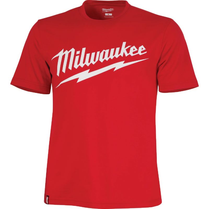 Milwaukee Heavy-Duty T-Shirt XL, Red