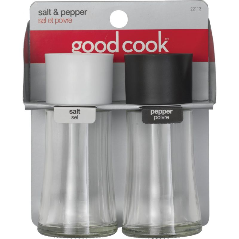 Goodcook Salt &amp; Pepper Set 2 Oz., Clear