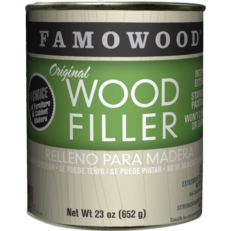 FAMOWOOD Wood Filler 23 Oz., Natural/Tupelo/White Pine