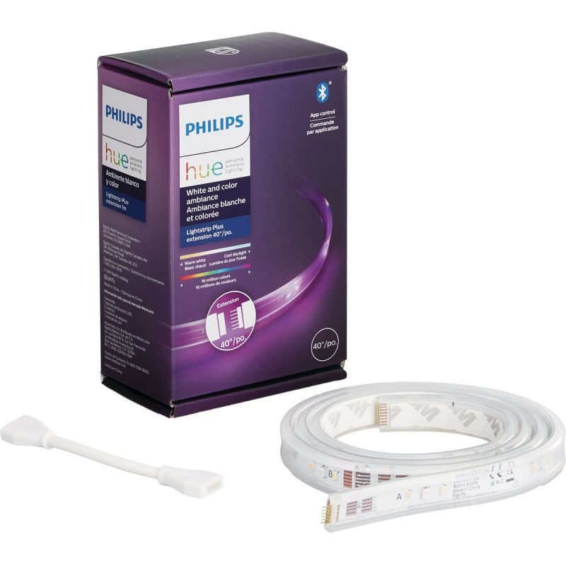 Philips Hue Bluetooth LED Lightstrip Extension White