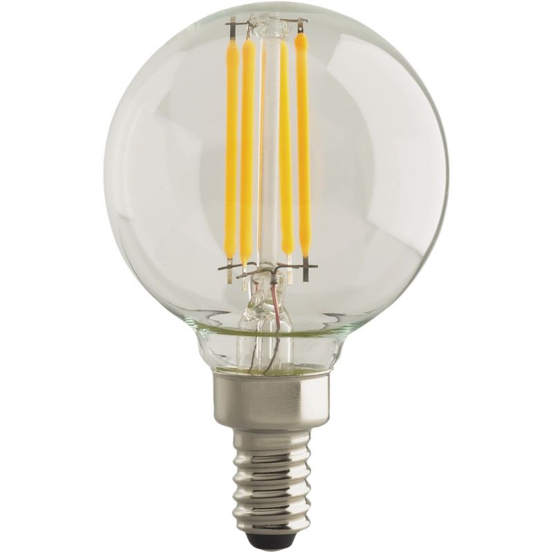Satco Nuvo G16.5 Candelabra LED Decorative Light Bulb