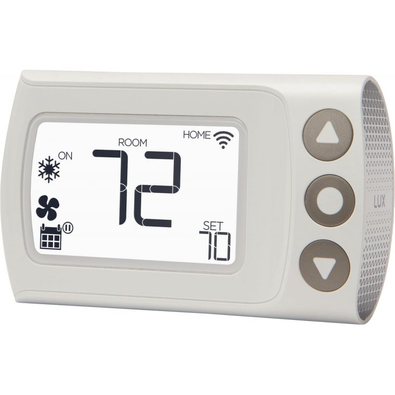 LUX Products CS1 WiFi Programmable Digital Thermostat White