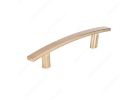 Richelieu BP65096CHBRZ Cabinet Pull, 6-7/32 in L Handle, 7/16 in H Handle, 1-5/32 in Projection, Metal, Champagne Bronze Transitional