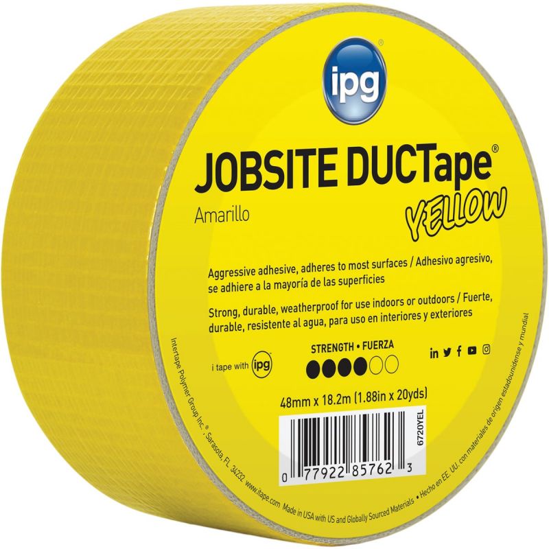 Intertape AC20 DUCTape General Purpose Duct Tape Yellow