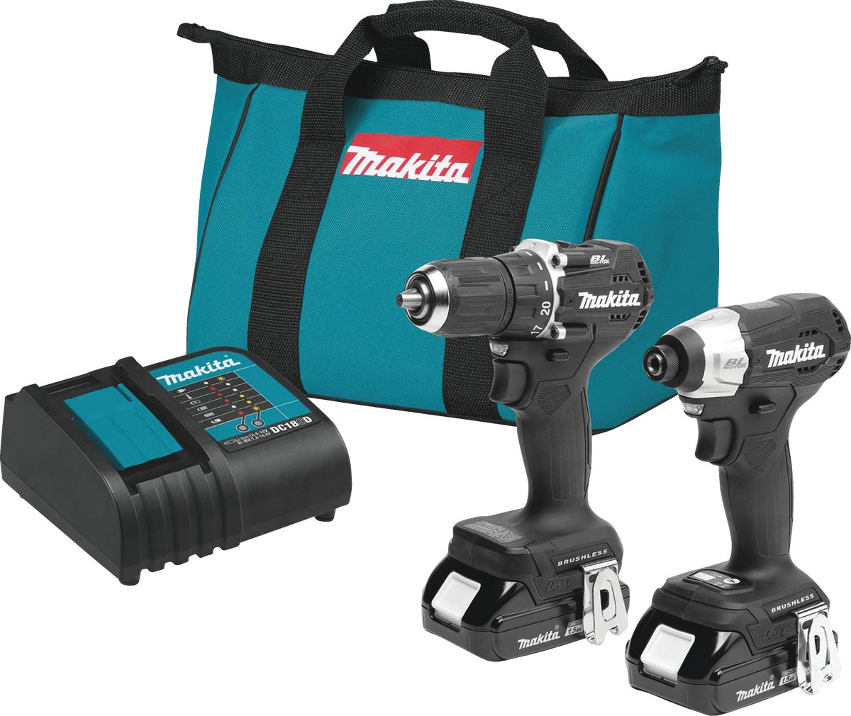 Buy Makita 2-Tool Sub-Compact Hammer Drill/Driver  Impact Driver Cordless  Tool Combo Kit