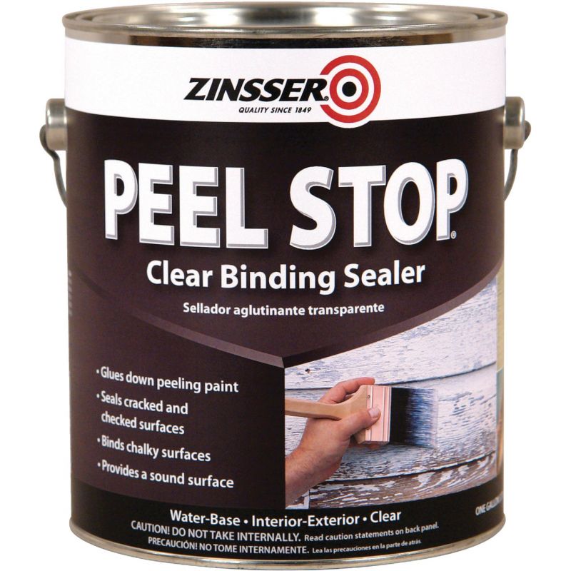 Zinsser Peel Stop Binding Interior/Exterior Primer 1 Gal., Clear