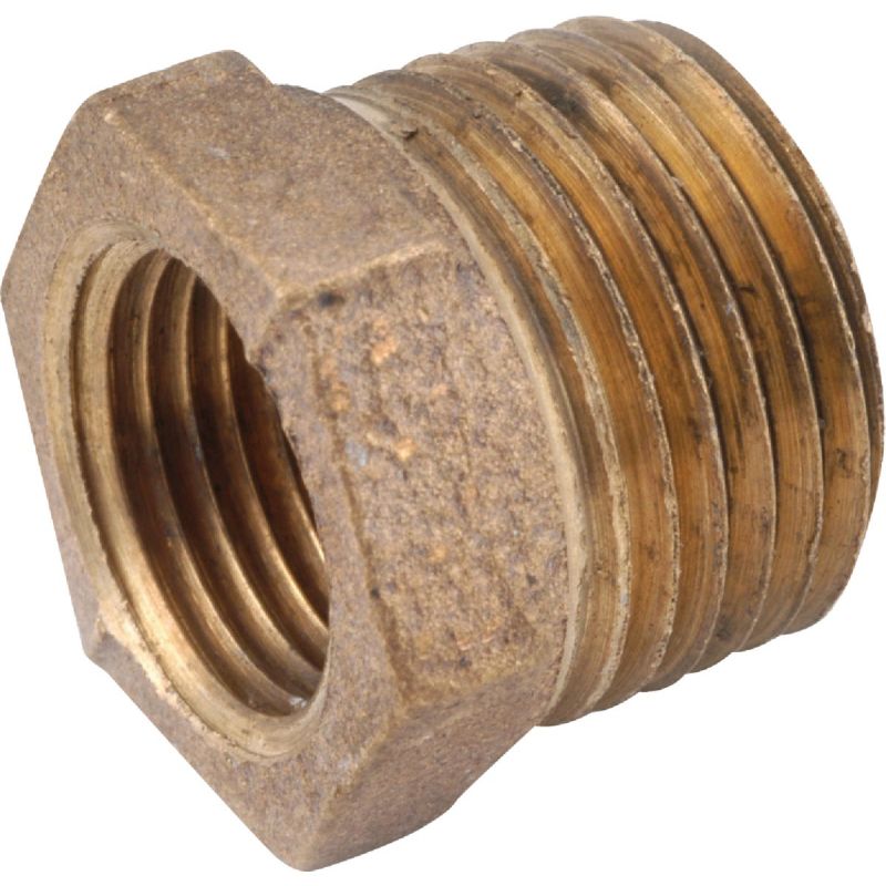 Anderson Metals Red Brass Hex Reducing Bushing 1-1/4 In. X 1 In.