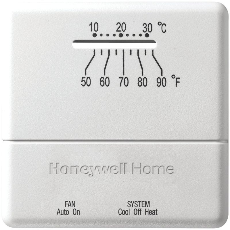 grad Forbedre dine Buy Honeywell Home Economy Mechanical Thermostat White