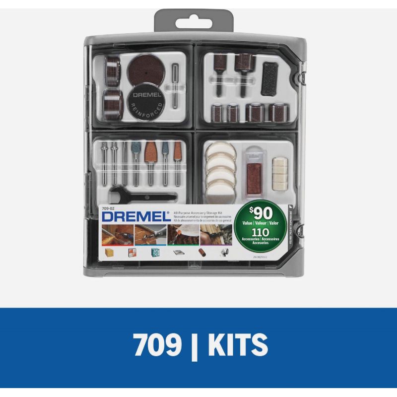 Dremel 110-Piece All-Purpose Rotary Tool Accessory Kit