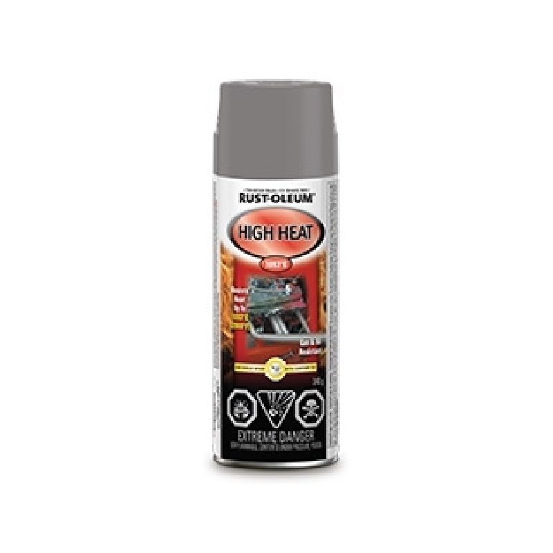 Rust-Oleum Automotive 257770 Automotive Spray Paint, Flat, Aluminum, 340 g, Can Aluminum