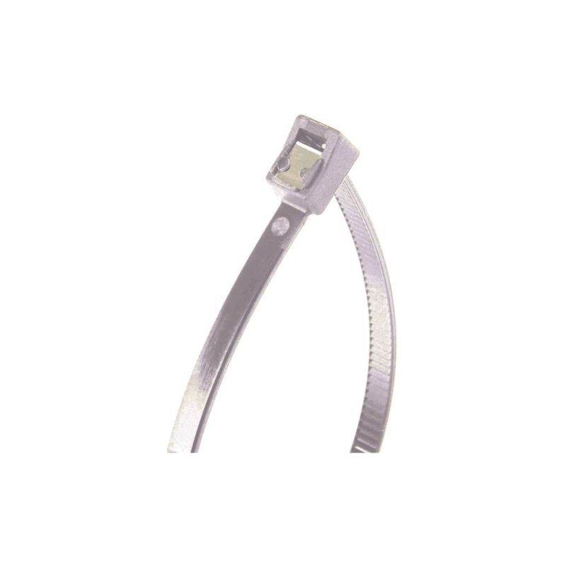 GB 46-311SC Cable Tie, Double-Lock Locking, 6/6 Nylon, Natural Natural