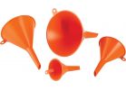 Smart Savers 4-Piece Funnel Set Assorted, Red (Pack of 12)