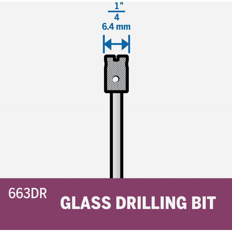 Dremel Diamond Glass Drilling Bit
