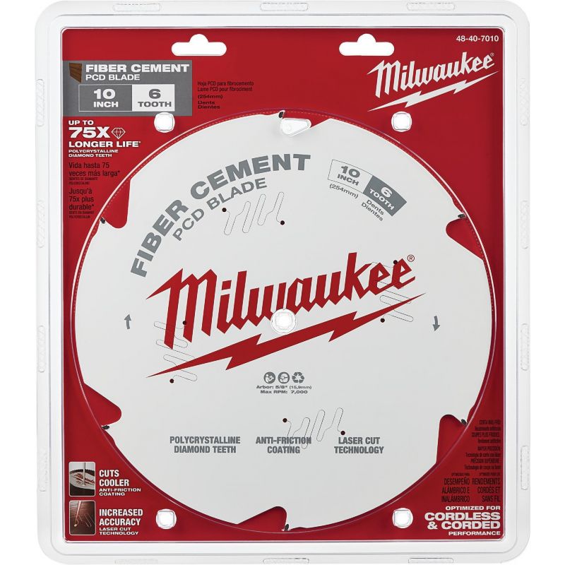 Buy Milwaukee Fiber Cement PCD Circular Saw Blade