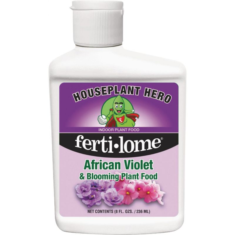 Ferti-lome Houseplant Hero Liquid African Violet Plant Food 8 Oz.