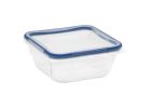 Snapware 1109304 Food Container, 4 Cups Capacity, Glass, 6-3/4 in L, 6-3/4 in W, 3 in H 4 Cups