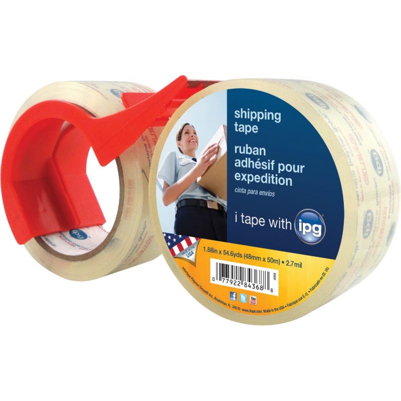 IPG Super Clear Film Carton Sealing Tape Clear