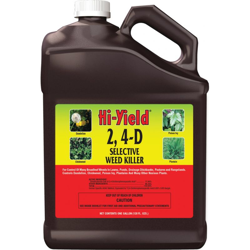 Hi-Yield 2, 4-D Selective Weed Killer 1 Gal., Pourable