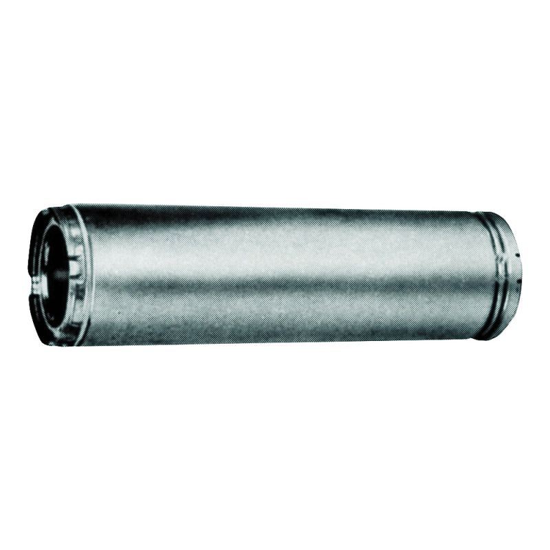 AmeriVent 6HS-24 Chimney Pipe, 9 in OD, 24 in L, Galvanized Stainless Steel