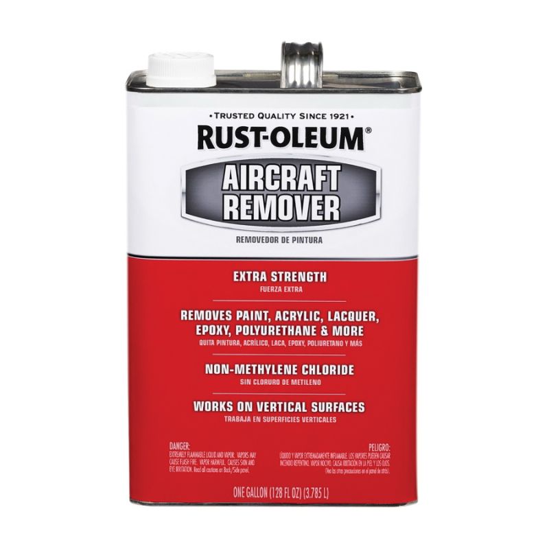 Rust-Oleum 323171 Aircraft Paint Remover, Liquid, Solvent-Like, 1 gal