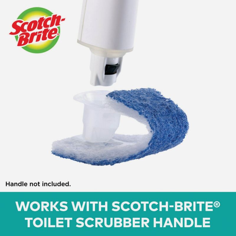 3M Scotch-Brite Toilet Bowl Brush Set White