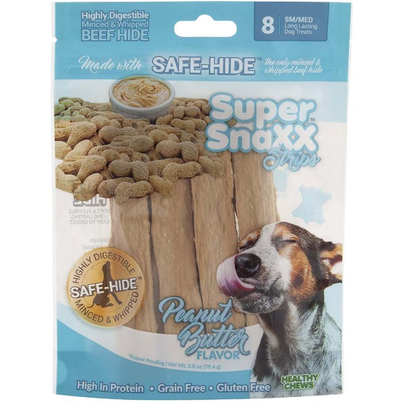 Healthy Chews Super SnaXX Strips Dog Treat 8-Pack