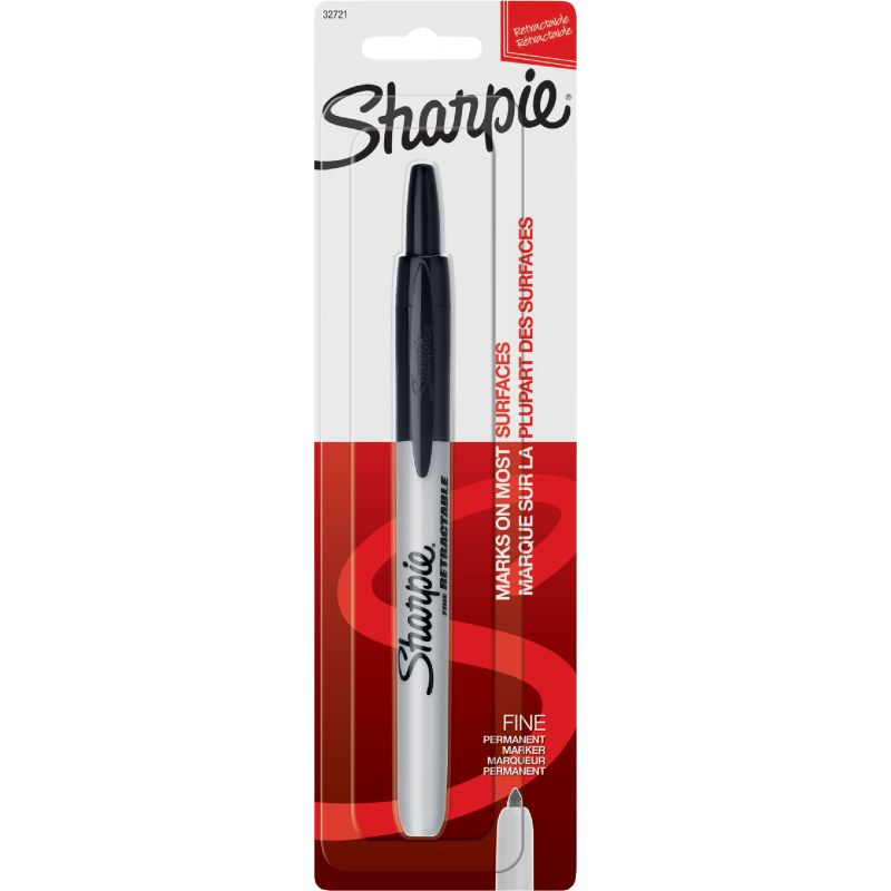 Sharpie Retractable Marker Black