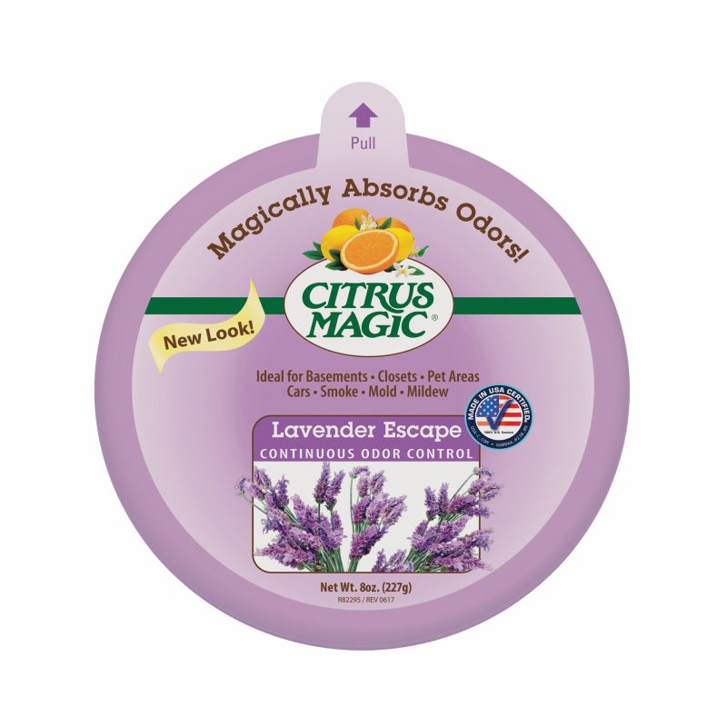 Citrus Magic 616472347-6PK Air Freshener, 8 oz, Lavender Escape, 350 sq-ft Coverage Area (Pack of 6)