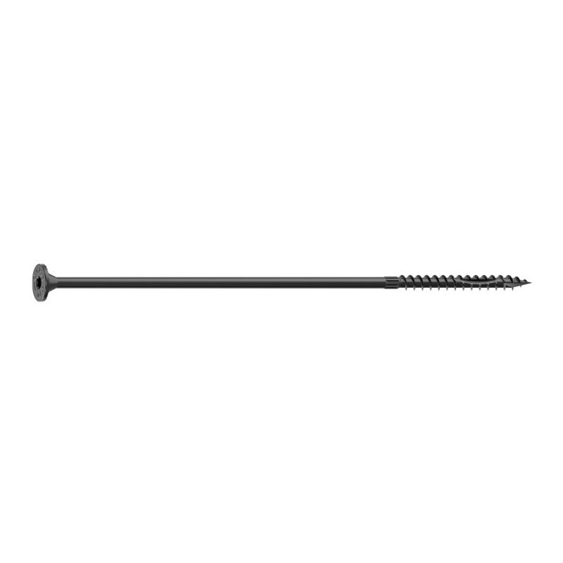 Camo 0366279 Structural Screw, 5/16 in Thread, 10 in L, Flat Head, Star Drive, Sharp Point, PROTECH Ultra 4 Coated, 250
