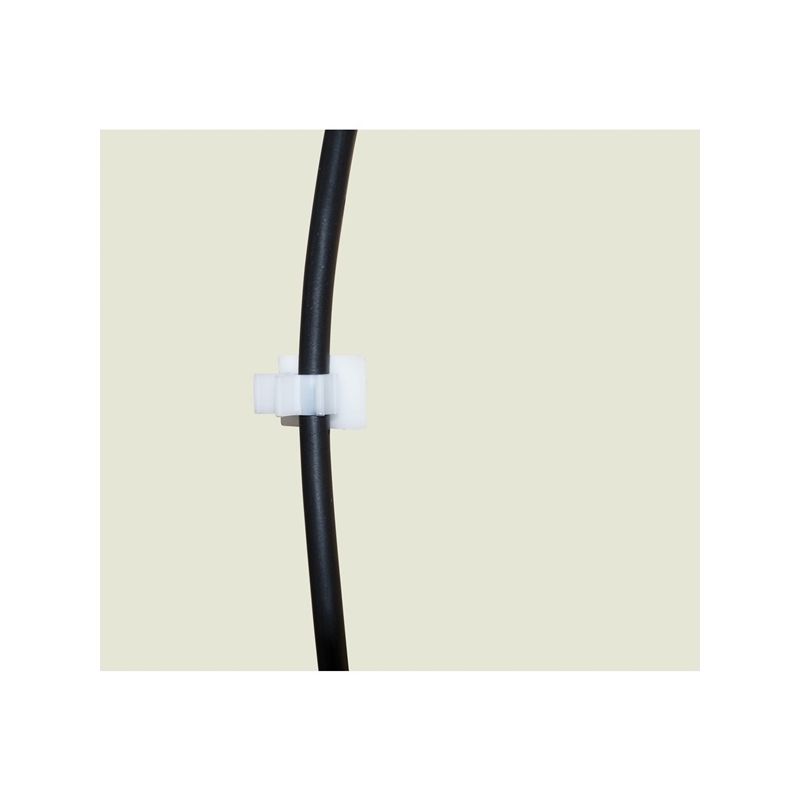 Gardner Bender GKK-1575 Cable Holder, 3/4 in Max Bundle Dia, Nylon/Plastic, White White