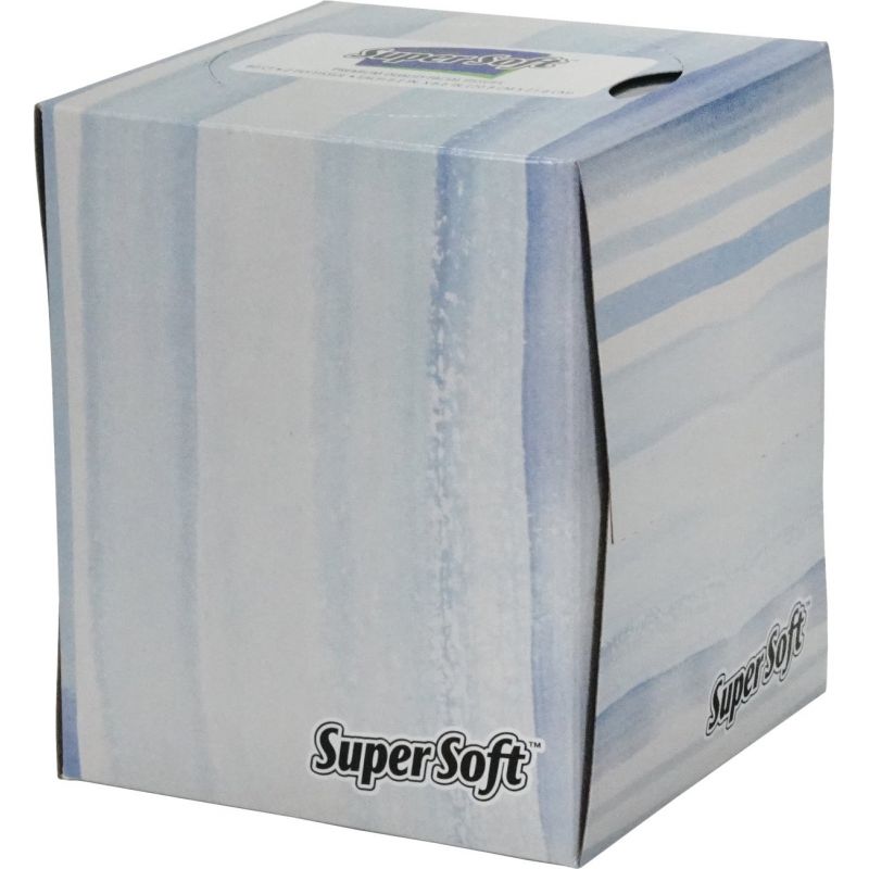 Super Soft Facial Tissue 85 Ct., White (Pack of 36)