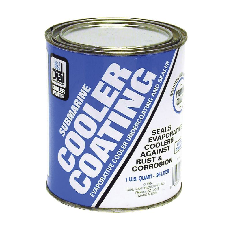 Dial 5347 Cooler Coating, Premium, Asphaltic-Coated, For: Evaporative Cooler Purge Systems