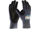MaxiCut Ultra Nitrile Coated Glove M, Black &amp; Blue