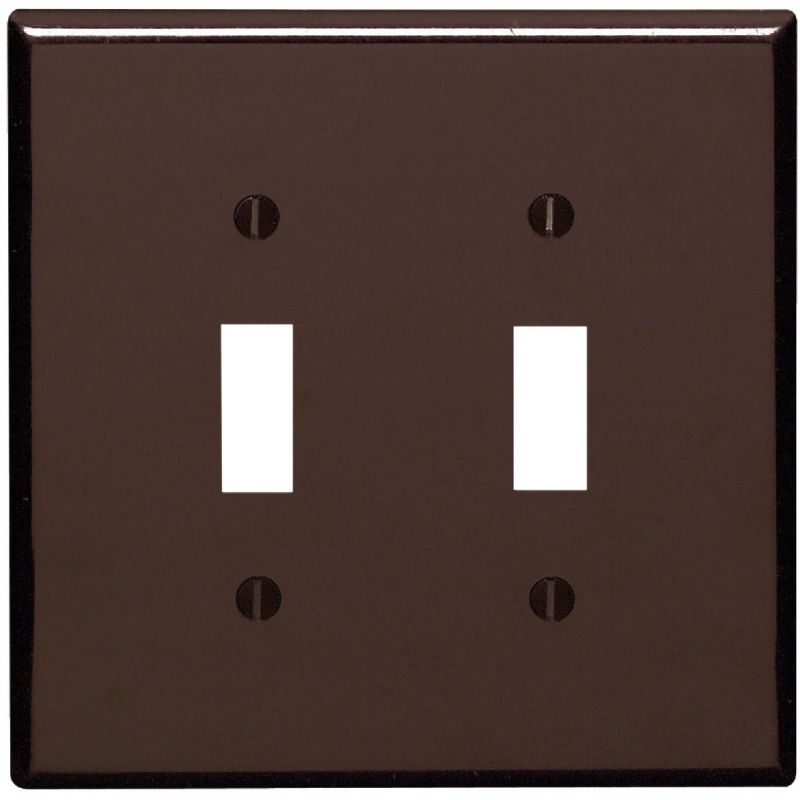 Leviton Oversized Switch Wall Plate Brown