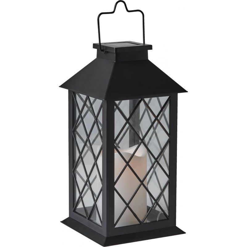 Gardman Cole and Bright Traditional Solar Patio Lantern Amber (Pack of 6)