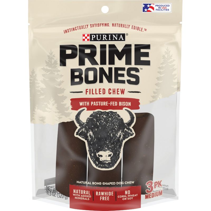 Purina Prime Bones Dog Treat 11.3 Oz.