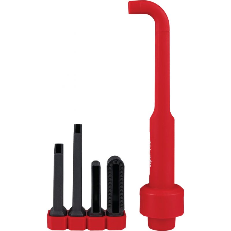 Milwaukee AIR-TIP Right Angle Vacuum Accessory Kit 1-1/4 In., 1-7/8 In., 2-1/2 In.