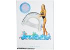 PoolCandy Holographic Sun Chair Pool Float Silver, Floating Lounge Chair