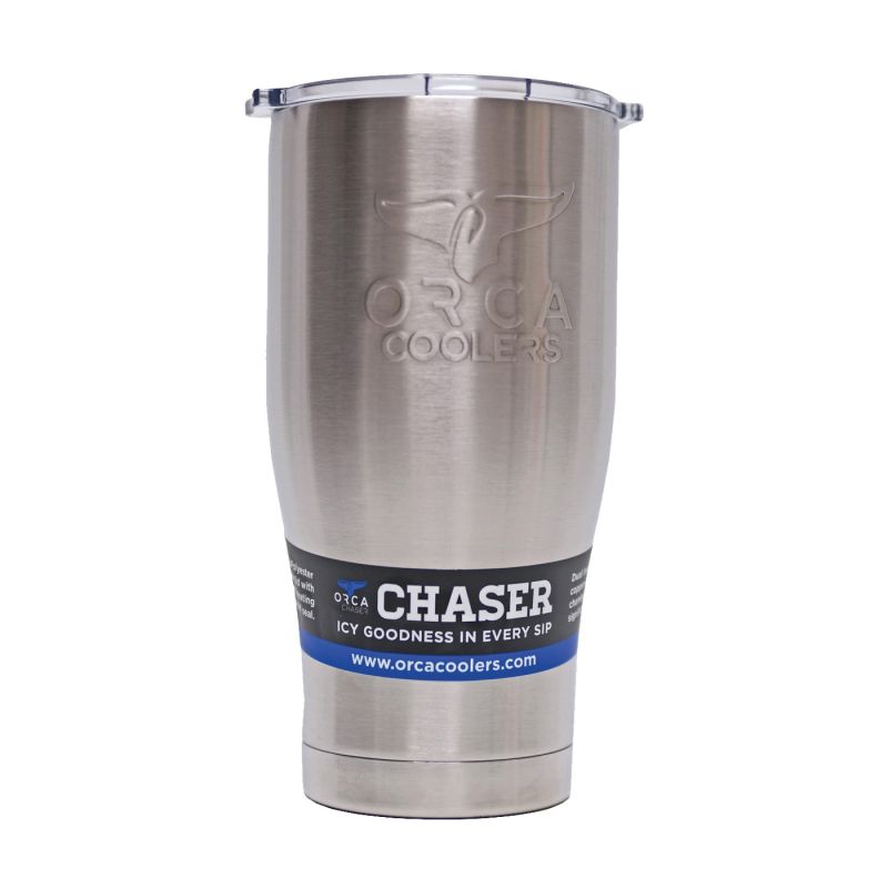 Orca Chaser Series ORCCH27 Tumbler, 27 oz, Stainless Steel 27 Oz