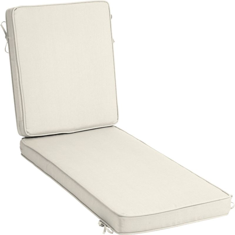 Arden Selections ProFoam Chaise Chair Cushion Sand (Pack of 3)