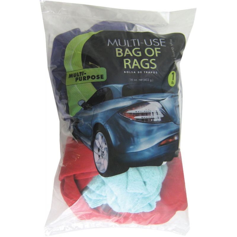 Viking Bag of Rags 1 Lb., Assorted