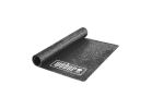 Weber 7696 Floor Protection Mat, 47.2 in L, 31-1/2 in W, Polypropylene, Black Black