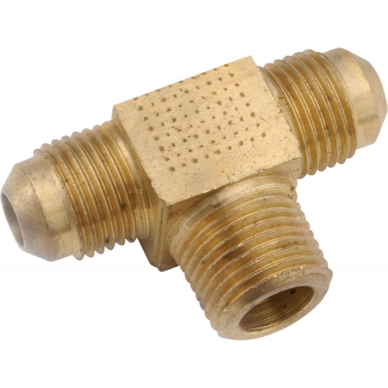 Anderson Metals Flare Tee With Male Pipe Thread 3/8 In. X 3/8 In. X 3/8 In.