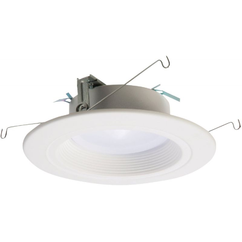 Halo 7.6W Retrofit Baffle Selectable Color Temperature Recessed Light Kit 5 In./6 In., White
