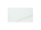 ClosetMaid 1396 Wire Shelf, 60 lb, 20 in L, 72 in W, Steel, White White