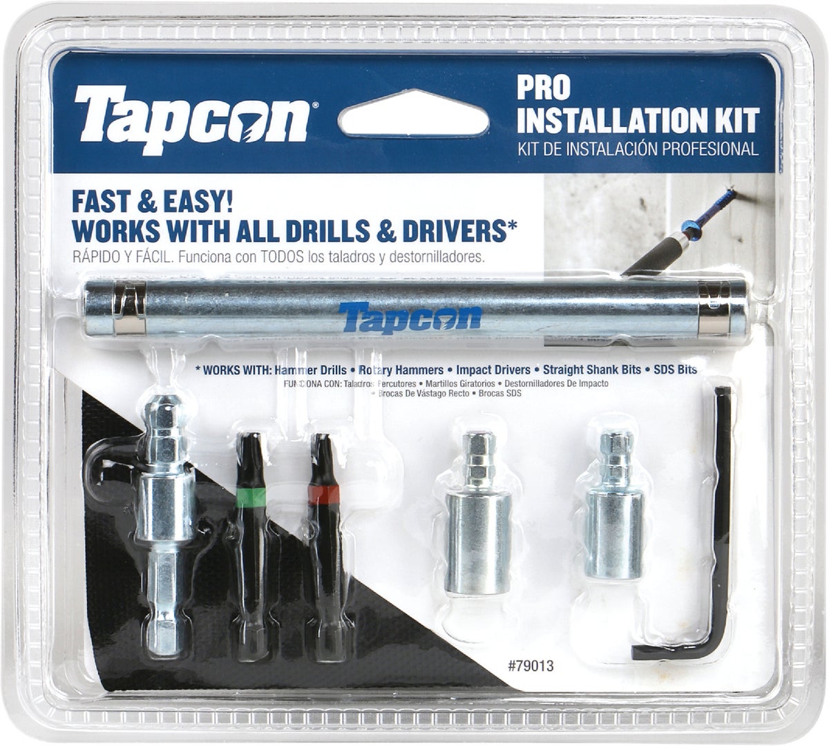 Buy Tapcon 8Piece Concrete Screw Anchor Driver Kit