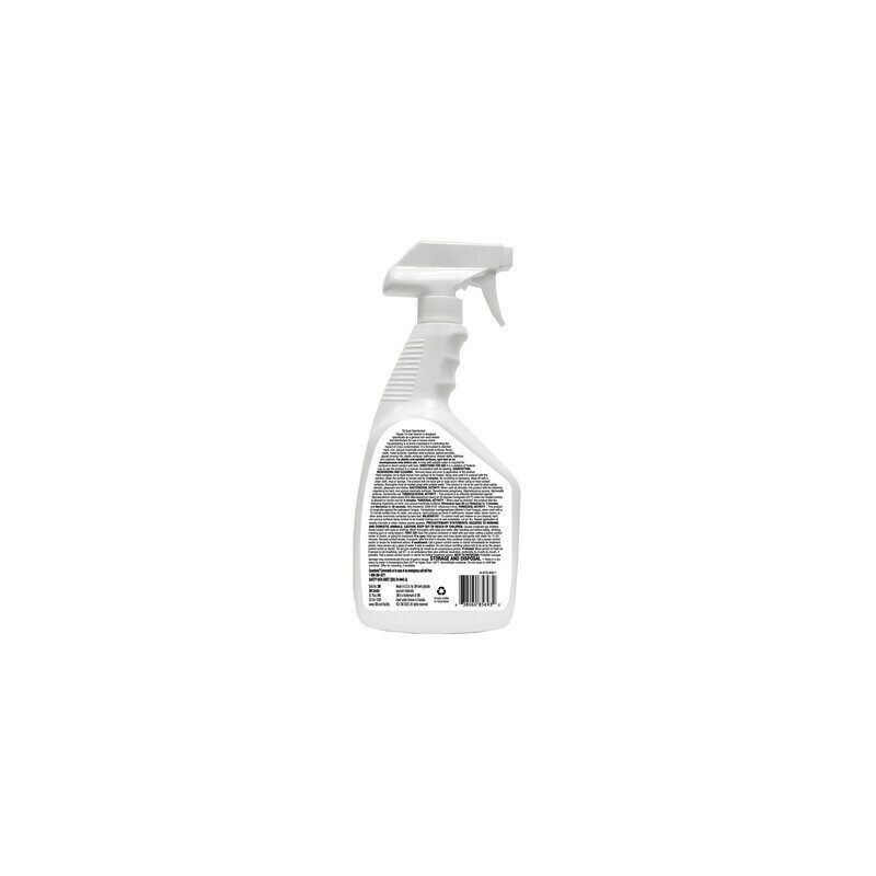 Scotch-Brite 1027P TB Quat Disinfectant Ready-to-Use Cleaner, 32 oz, Light Lemon